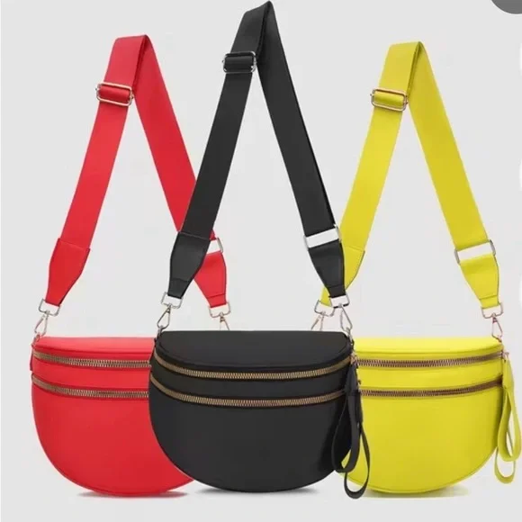 Women's Pink Crossbody Bag - Picture 4 of 4